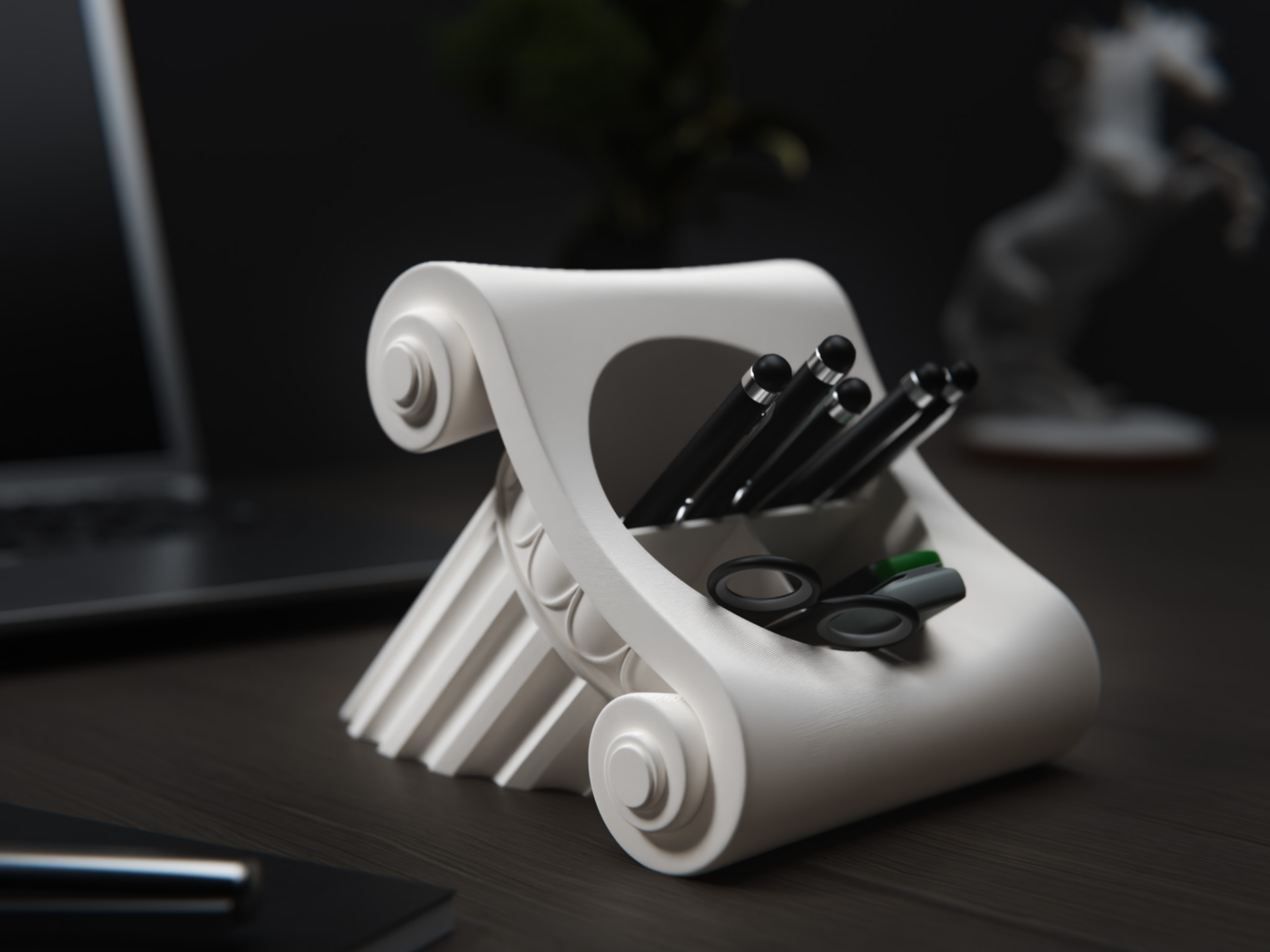 Organizador de Lápis e Caneta Clássico Grego