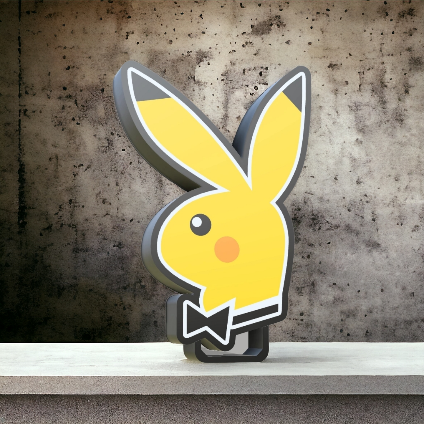 Luminária Pikachu Playboy