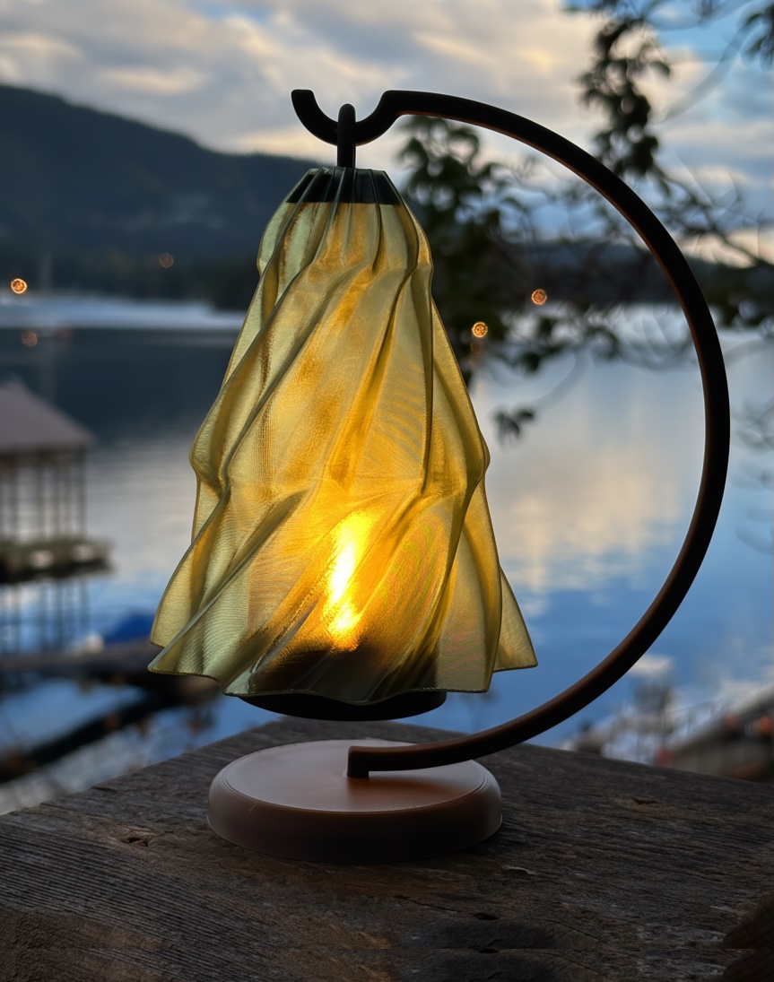 Luminária Natalina de Charme