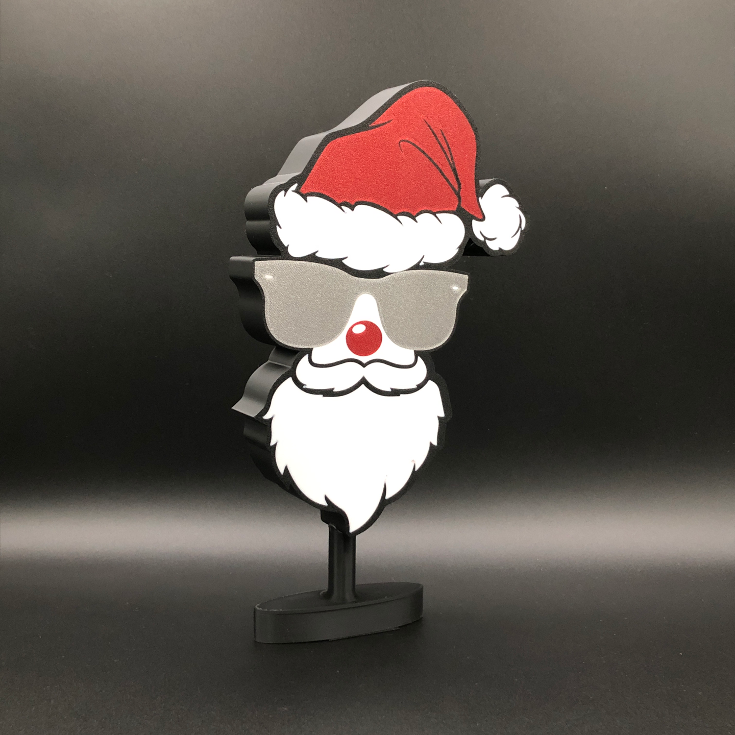 Luminária Natalina Papai Noel 