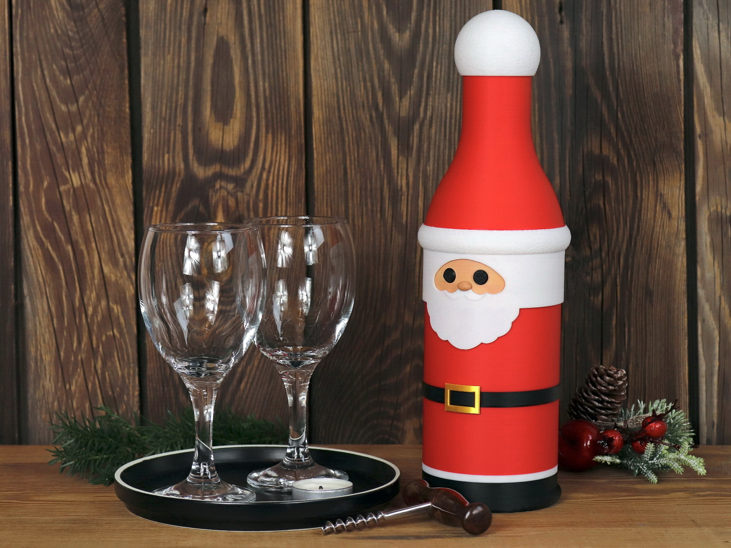 Capa Encanto Noel para Garrafa