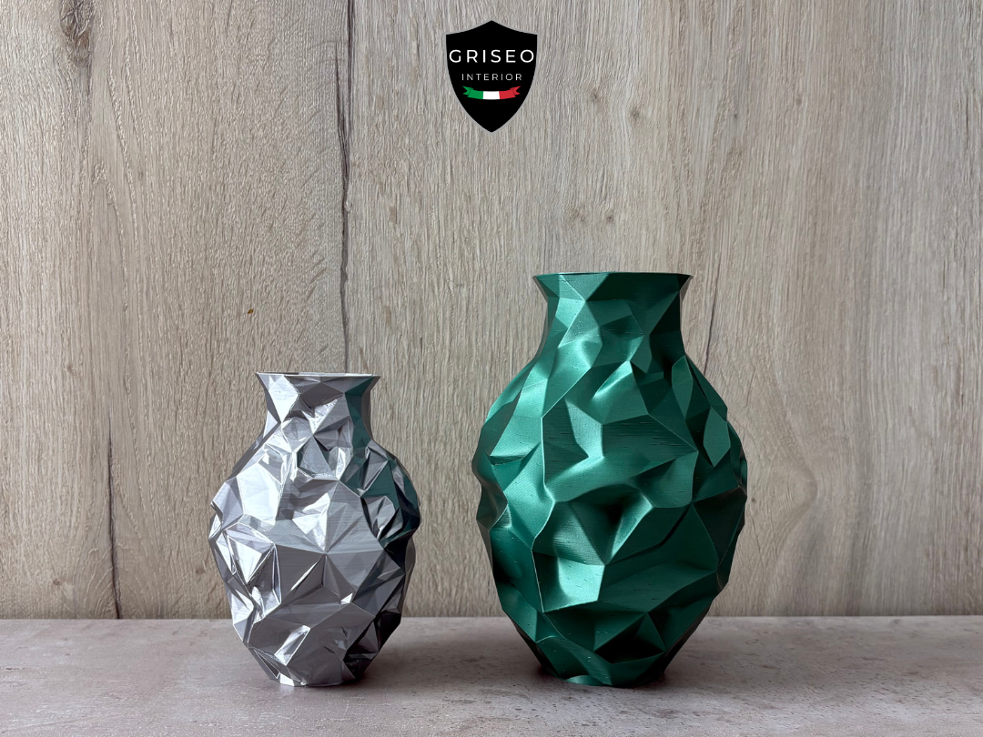 Vaso decorativo geométrico