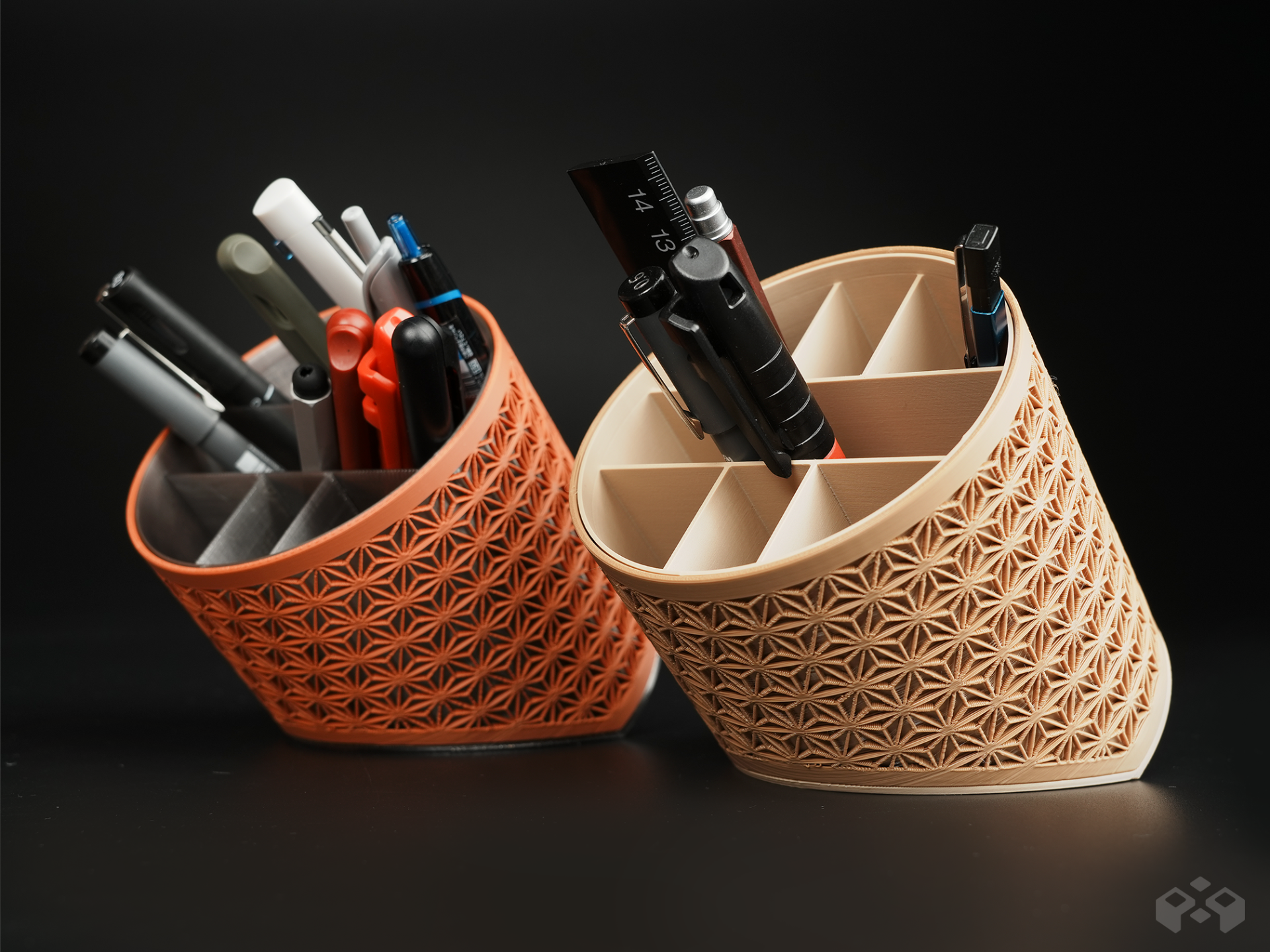 Porta-Canetas Elegance Asanoha