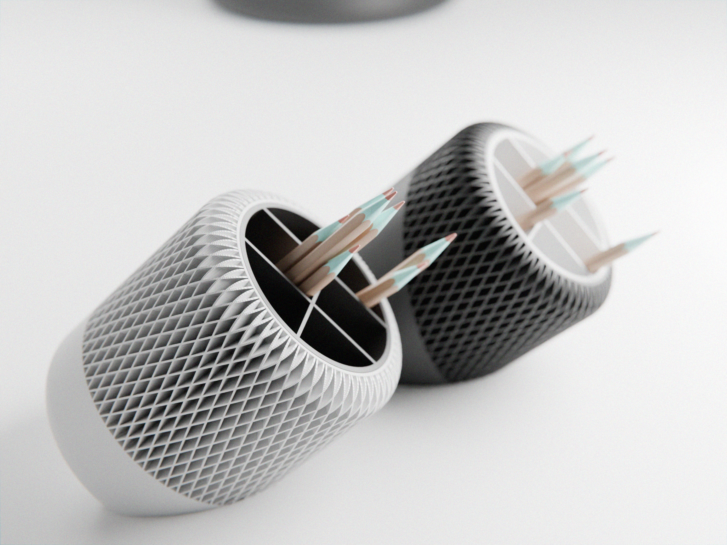 Organizador de lapis  Minimalista Japandi