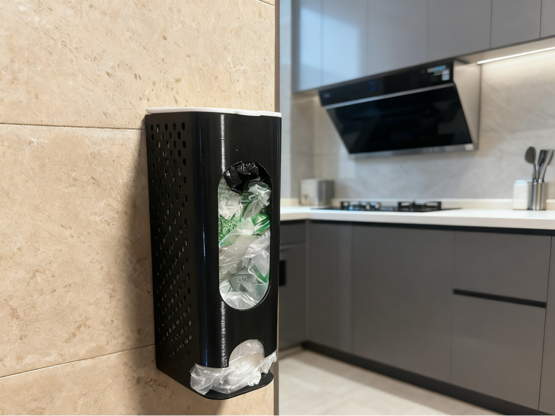 Suporte de sacos plásticos 