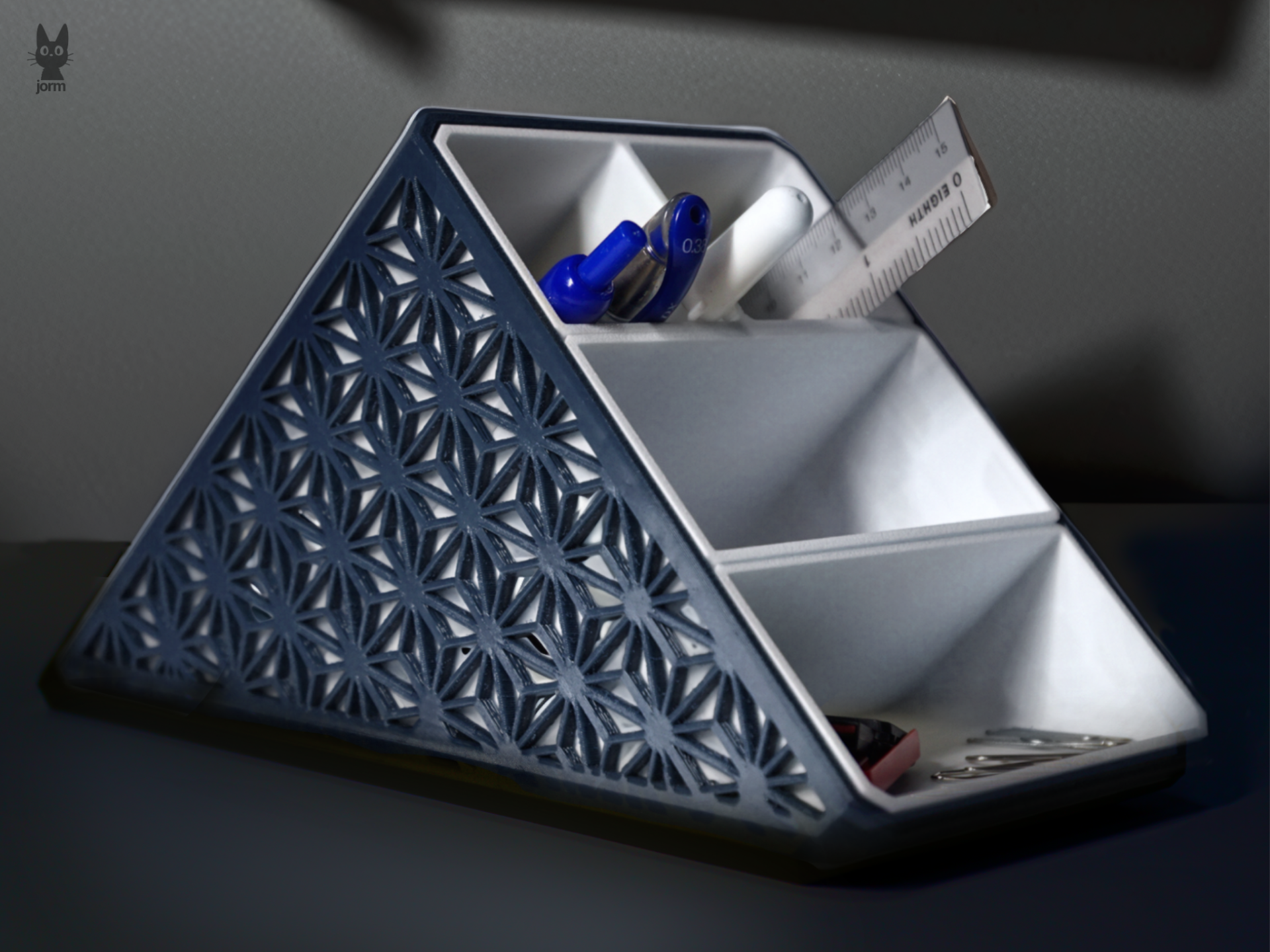 Organizador de Mesa Inspiração Kumiko