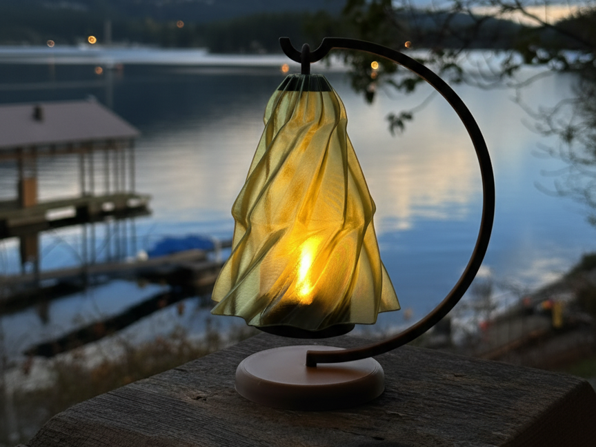 Luminária Natalina de Charme