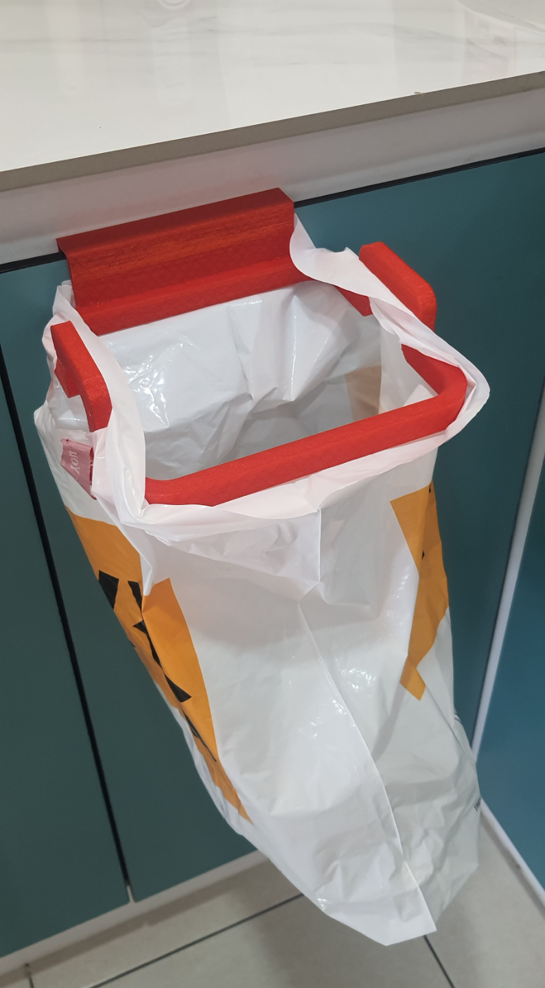 Suporte de Saco de Lixo Para Armário