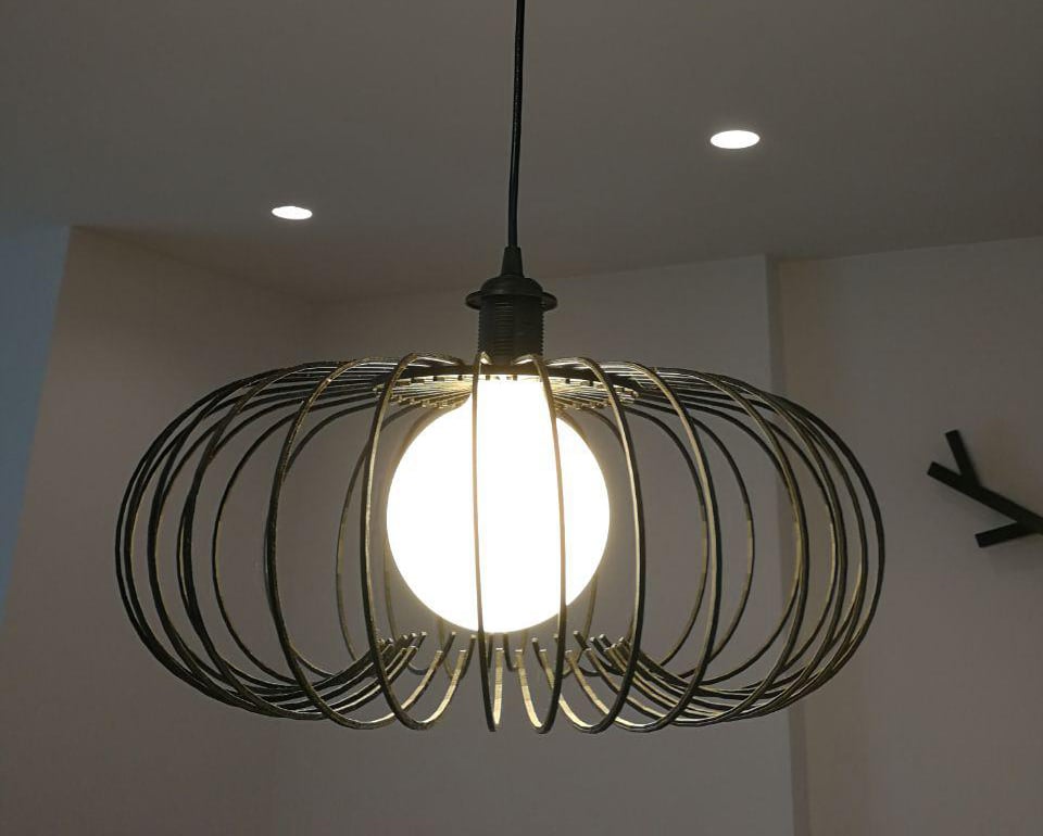 Luminária Suspensa Artística