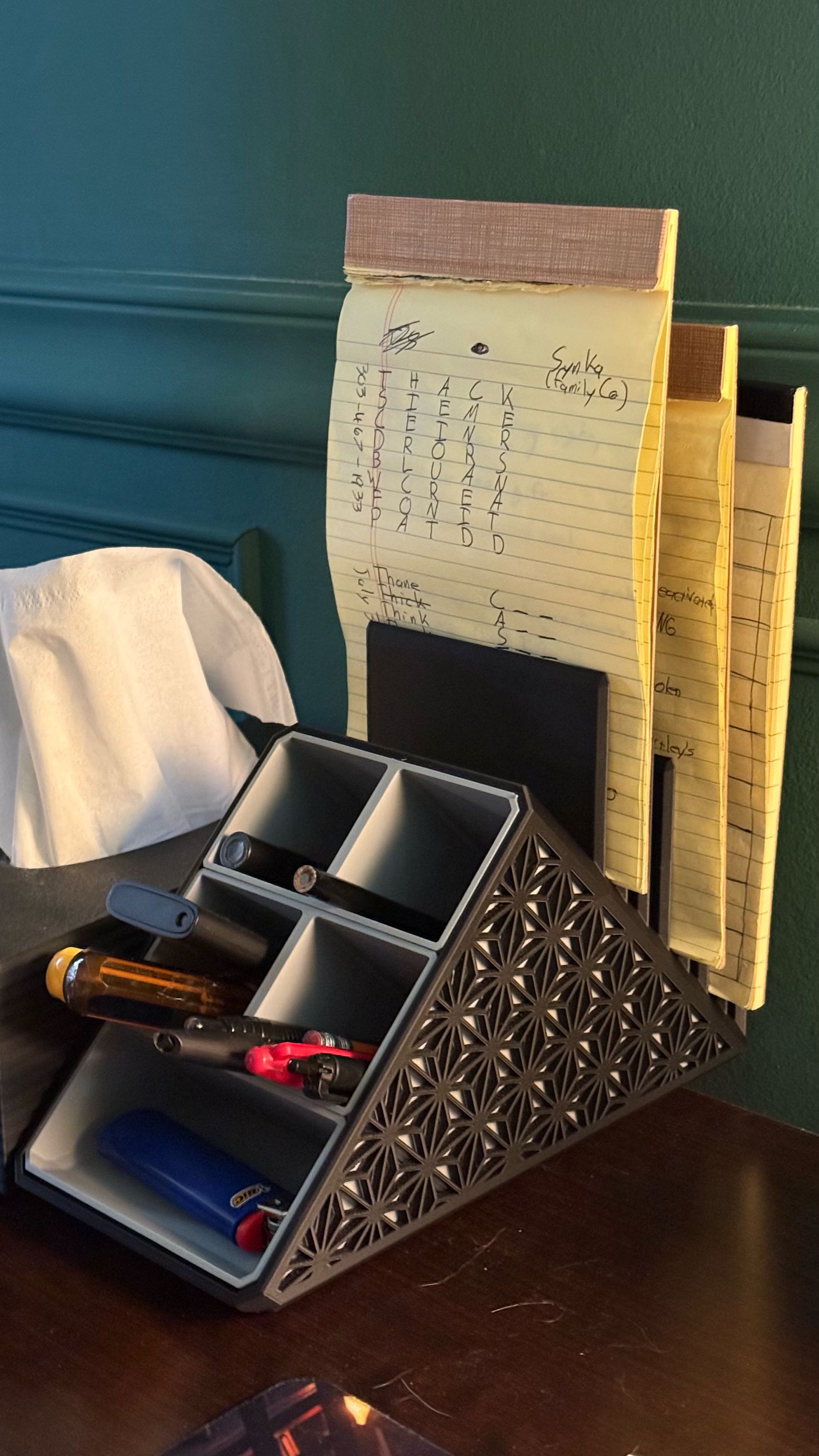 Organizador de Mesa Inspiração Kumiko