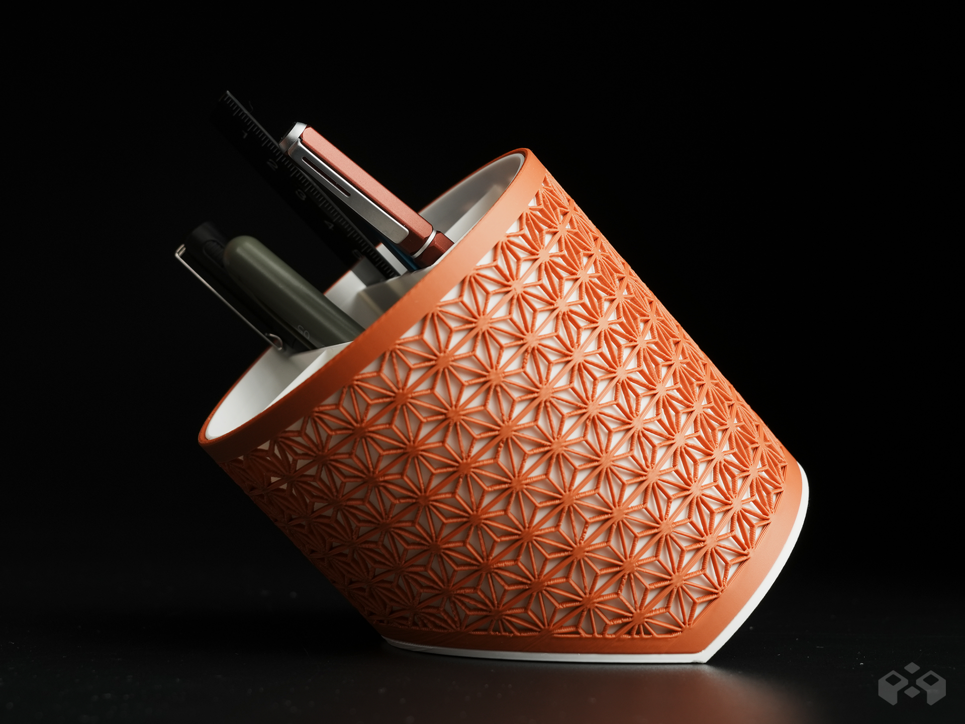 Porta-Canetas Elegance Asanoha