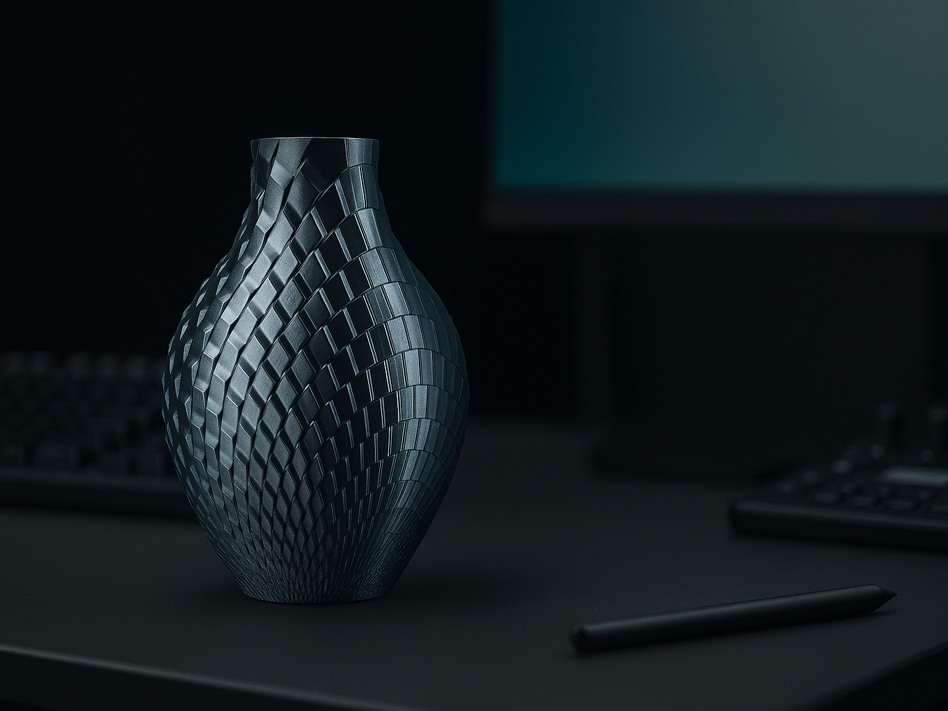 Vaso Cúbico Moderno