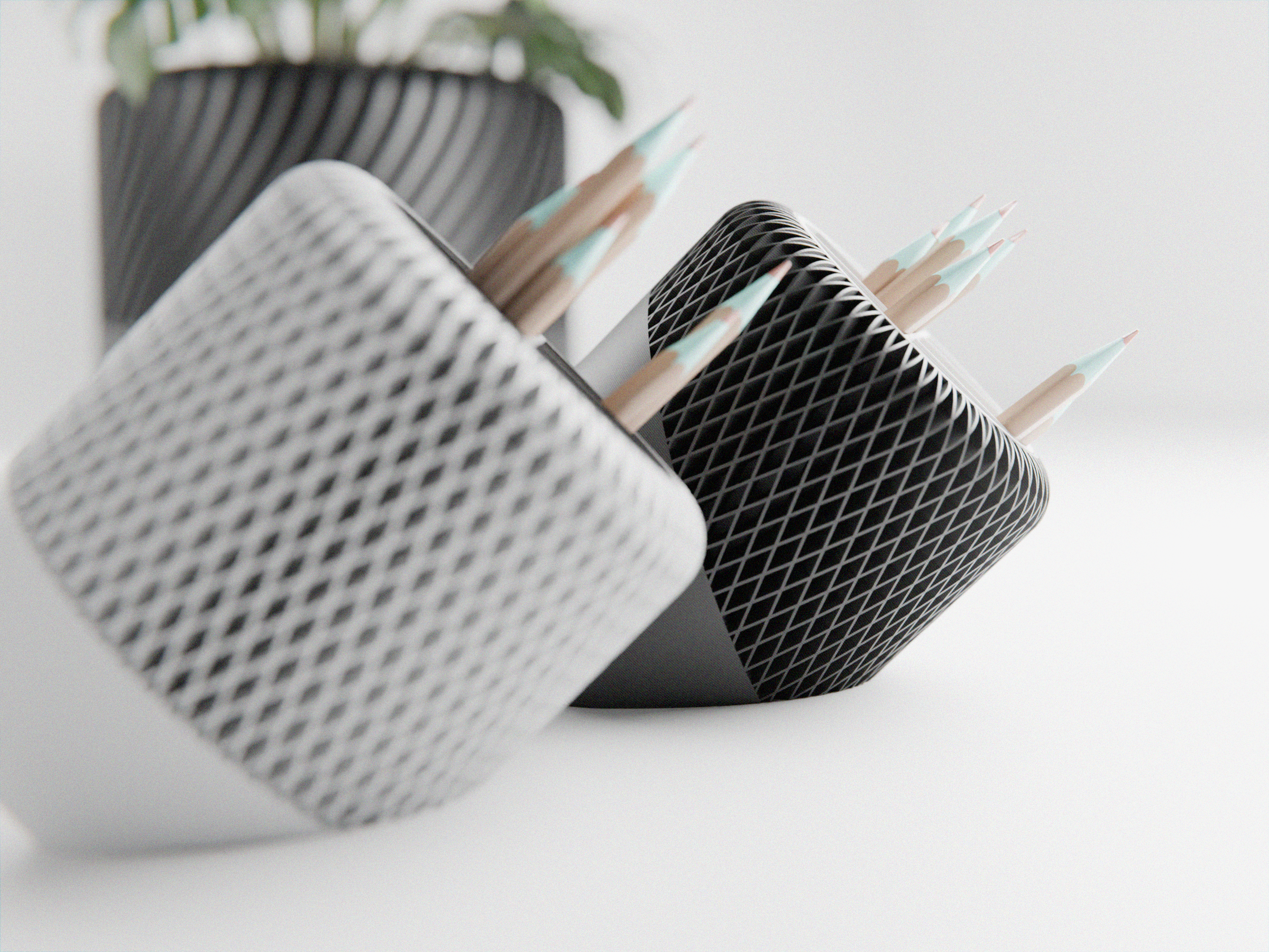 Organizador de lapis  Minimalista Japandi