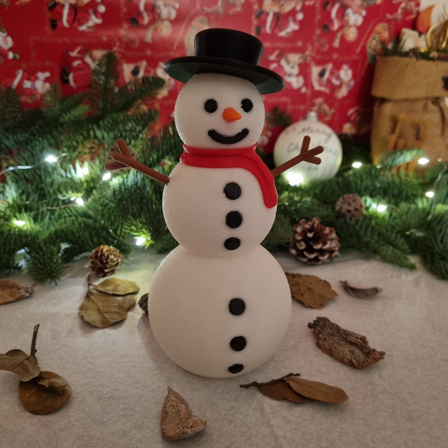 Boneco de Neve Natalino