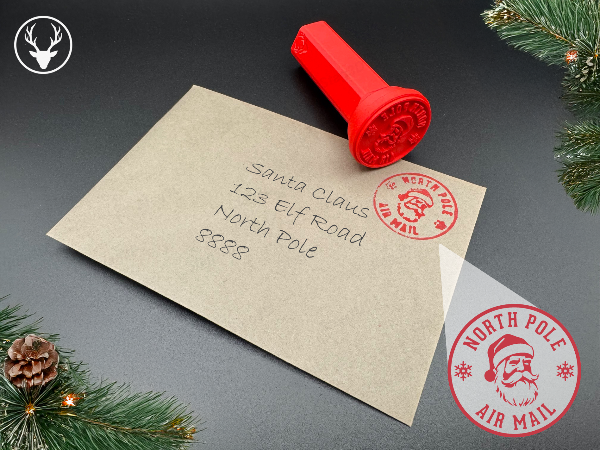 Carimbo de Correspondência do Polo Norte