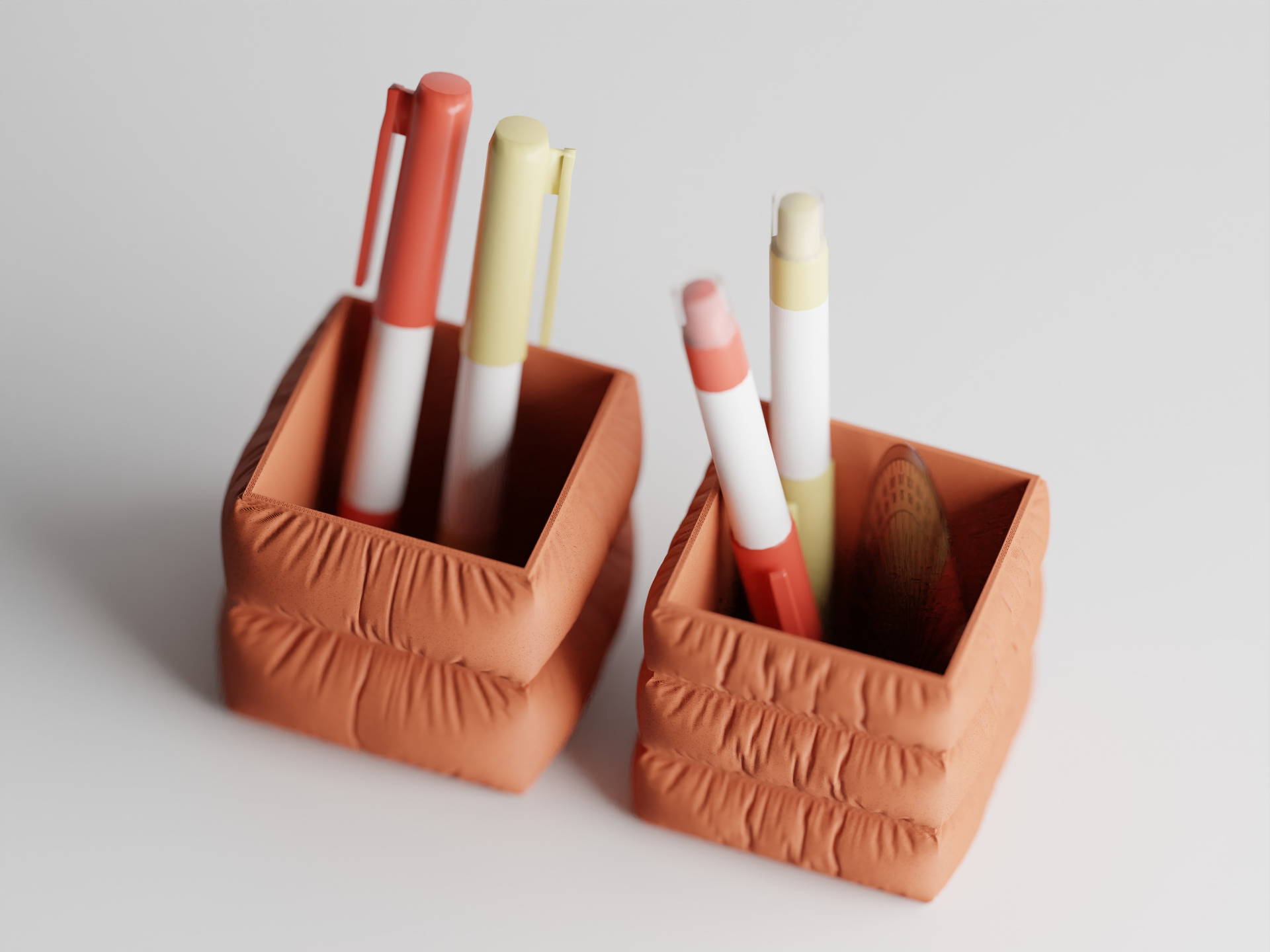 Porta-lápis Elegance Almofadado