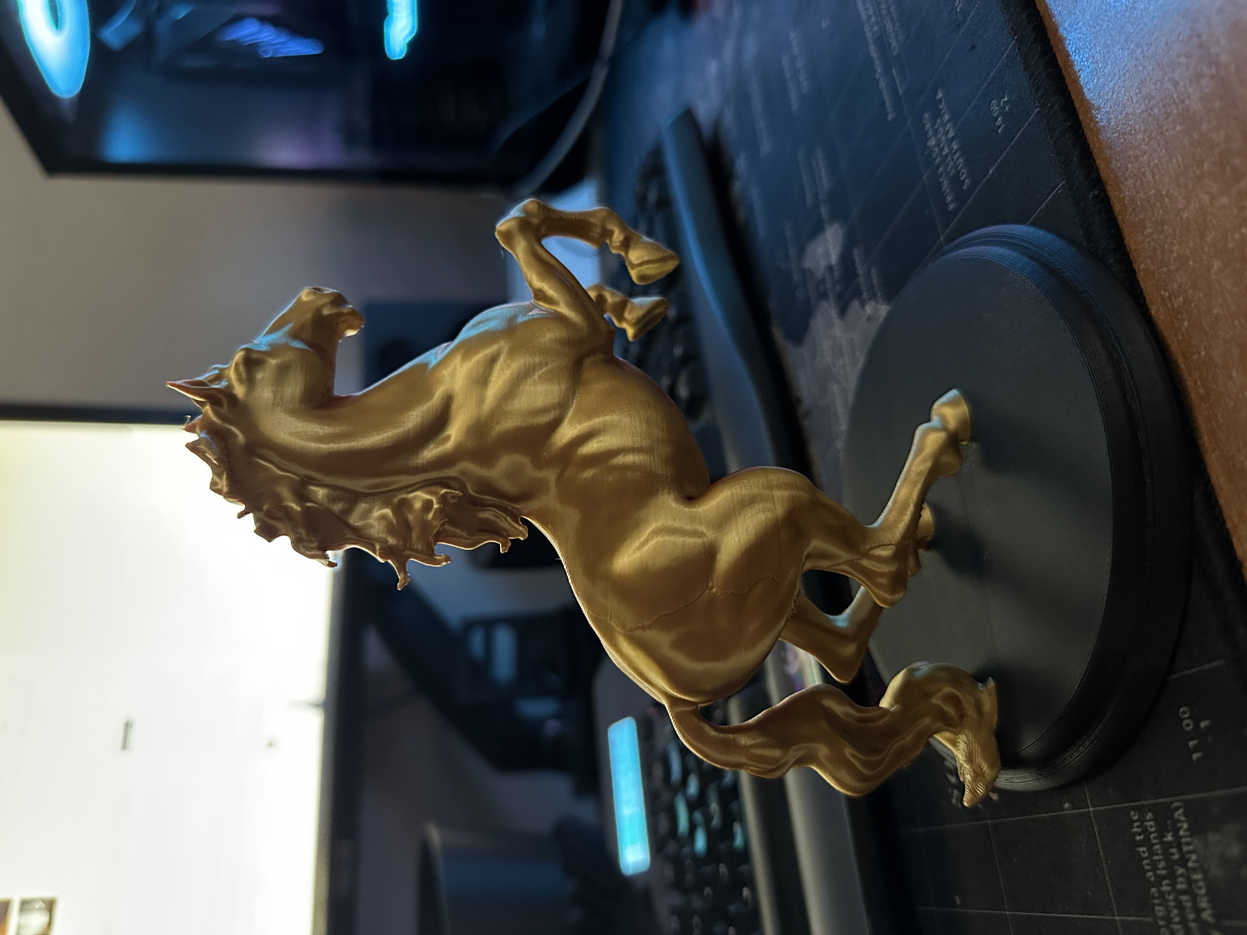 Estátua Liberdade em Movimento