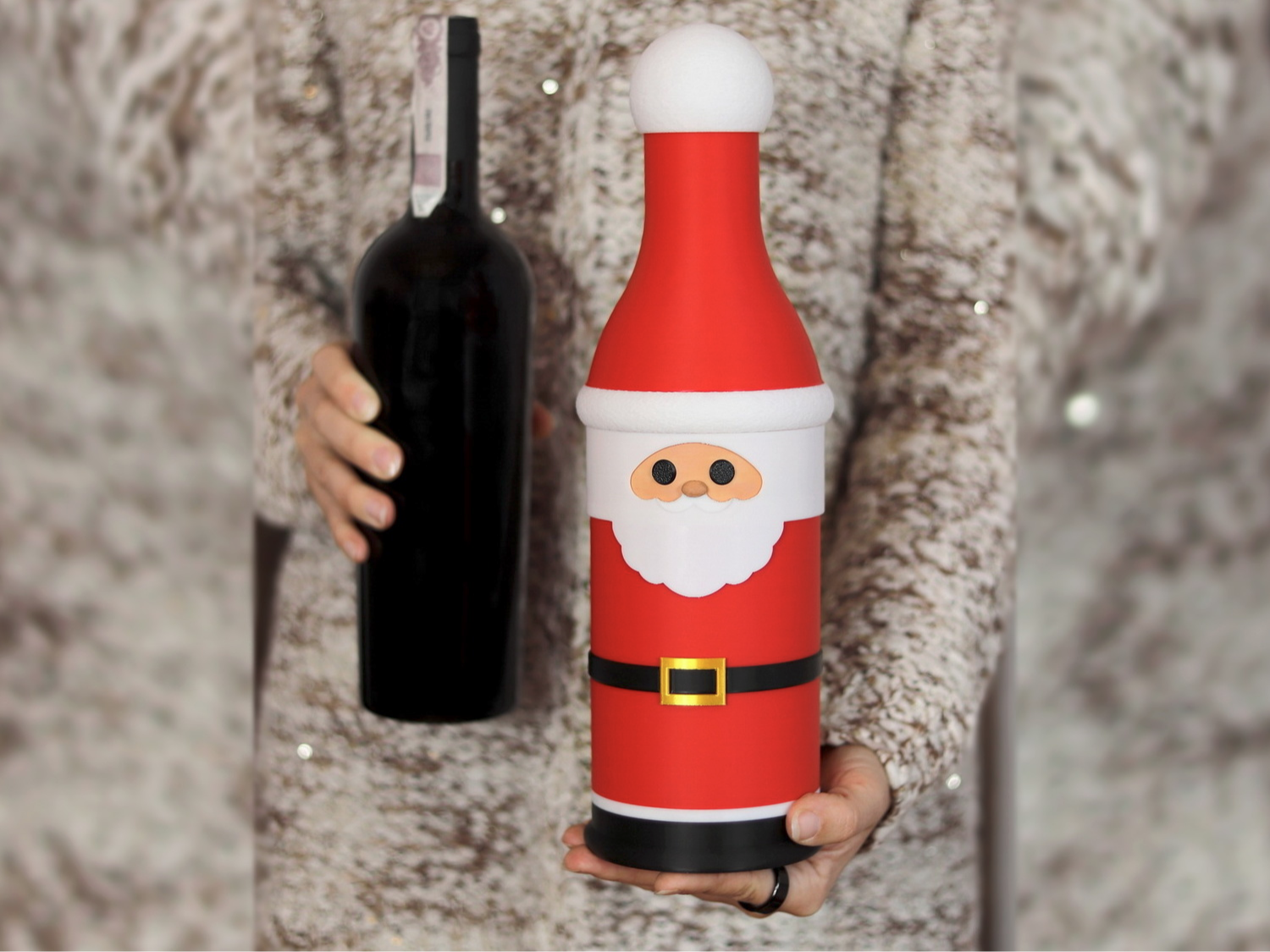 Capa Encanto Noel para Garrafa