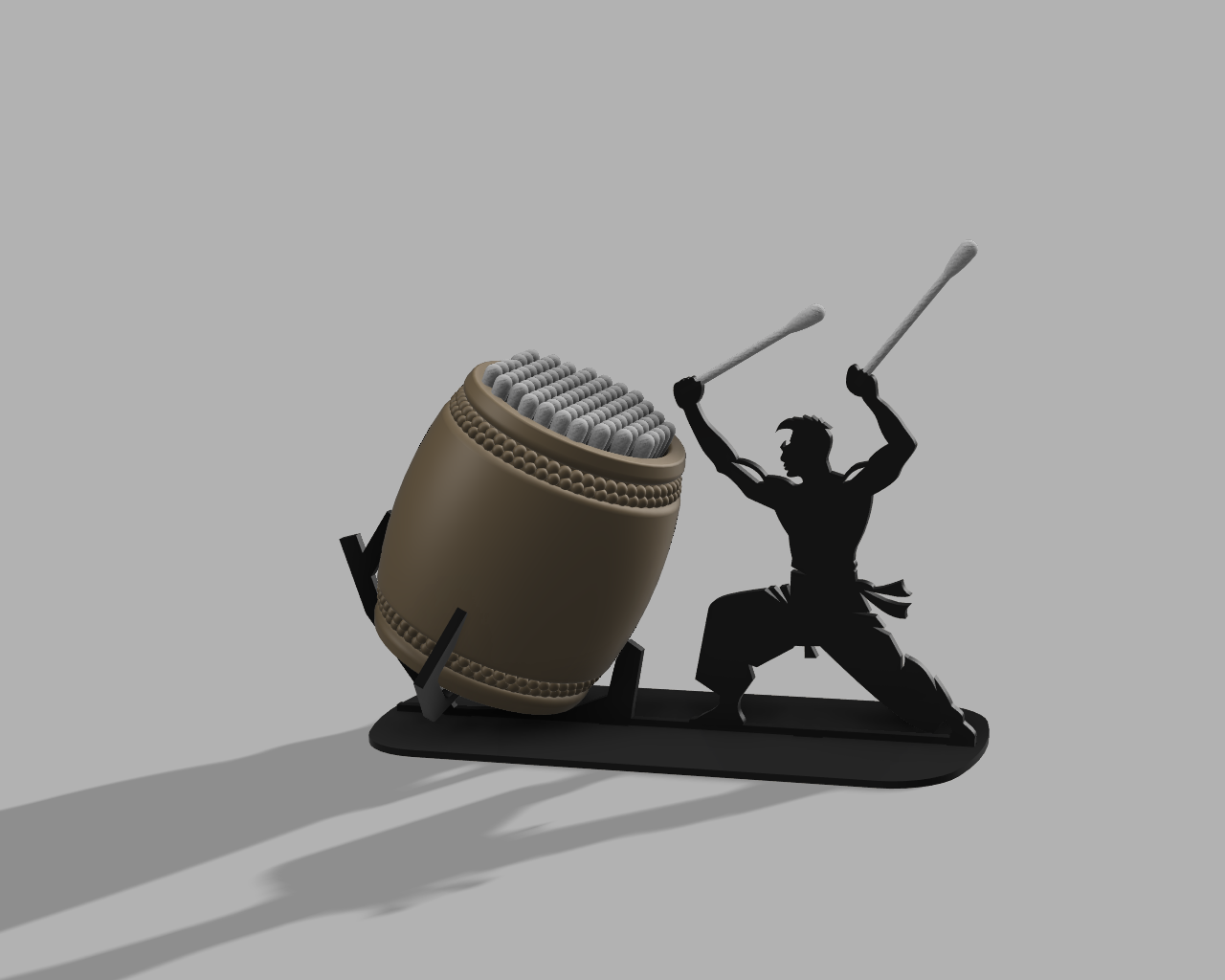 Porta-Cotonete Taiko