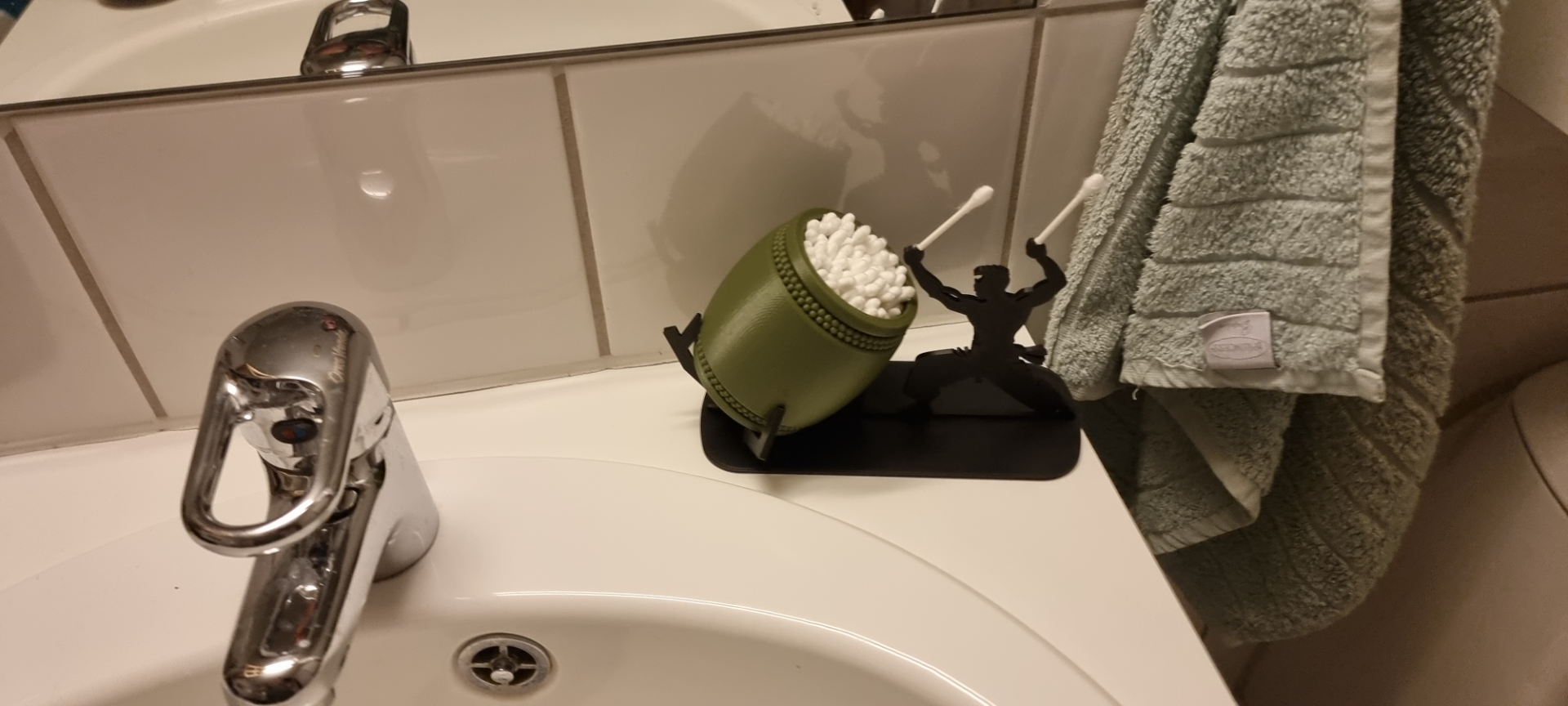 Porta-Cotonete Taiko