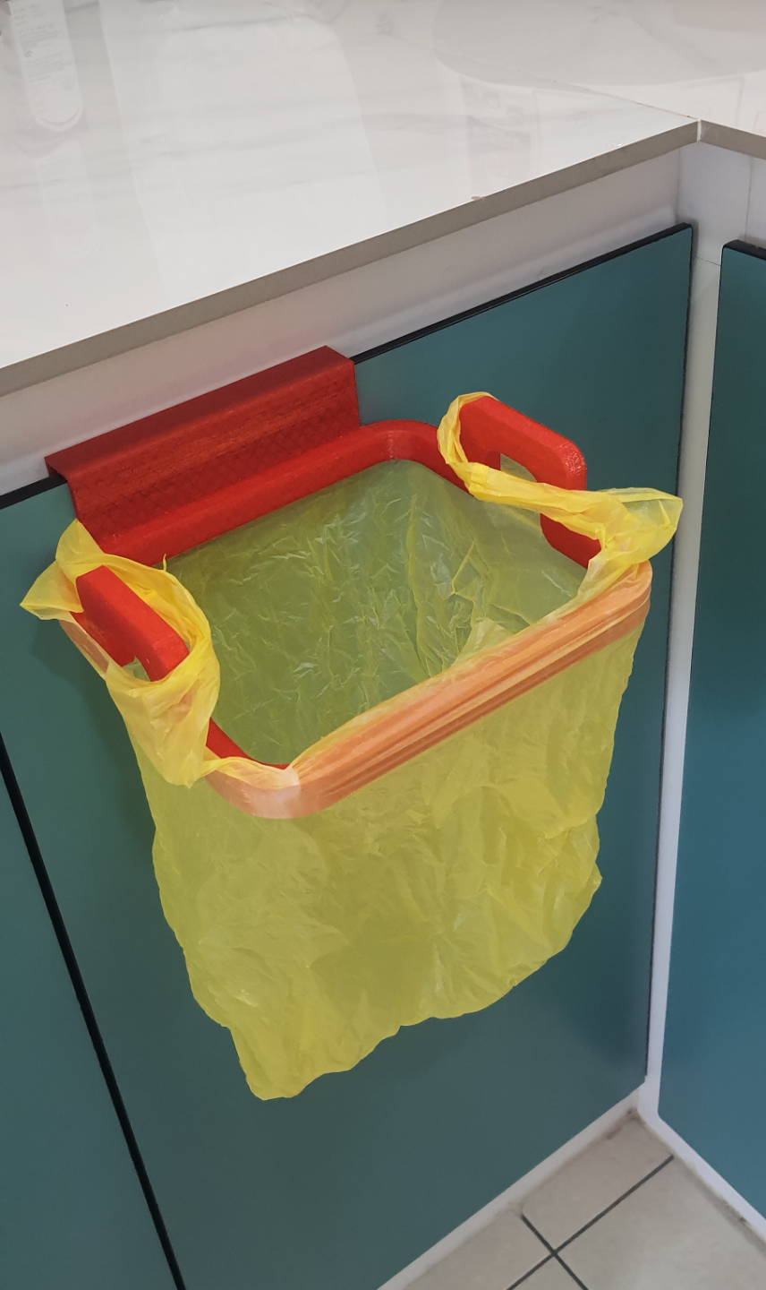 Suporte de Saco de Lixo Para Armário