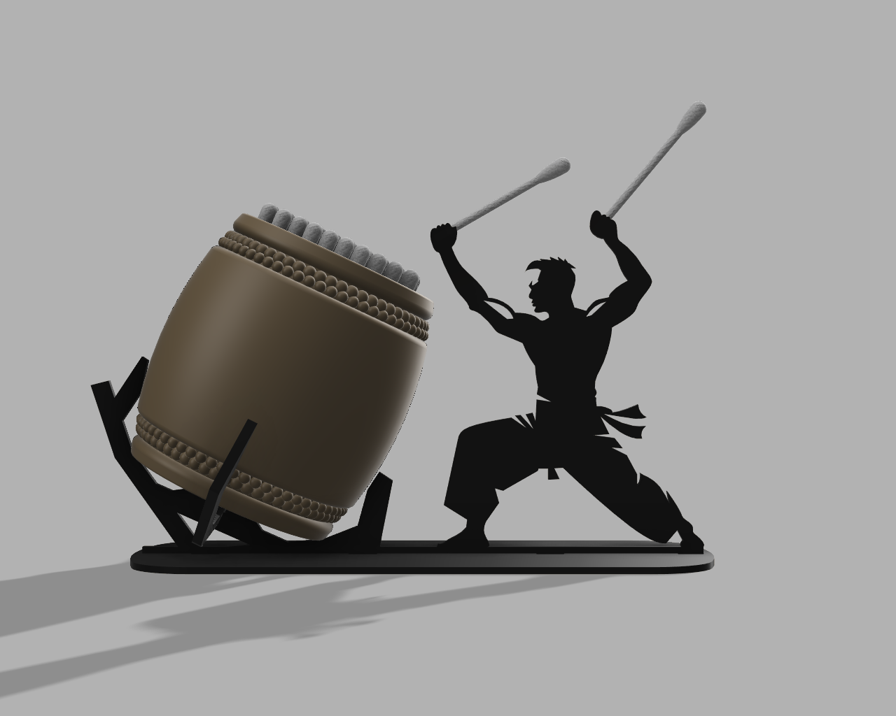 Porta-Cotonete Taiko