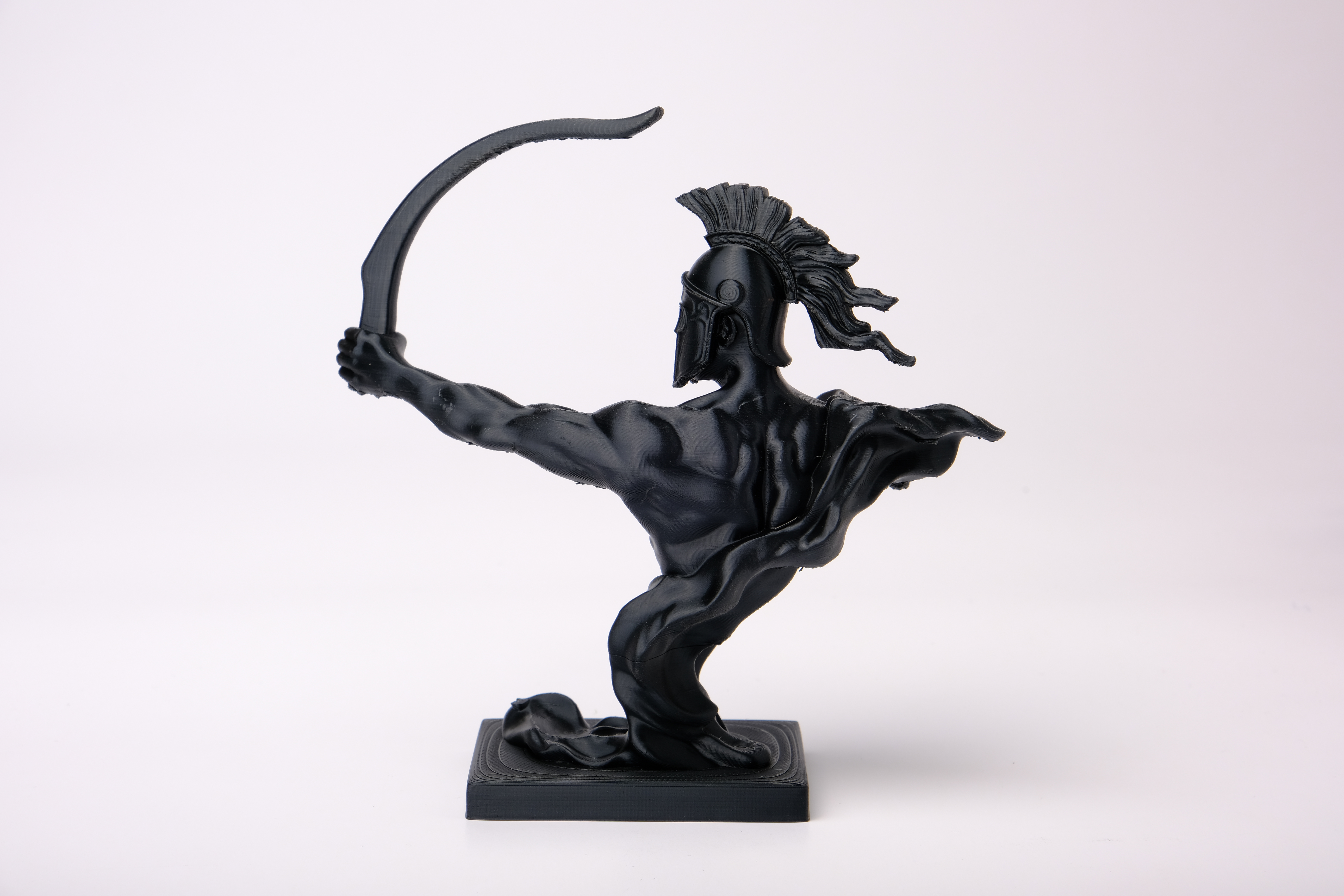 Estátua de arqueiro espartano