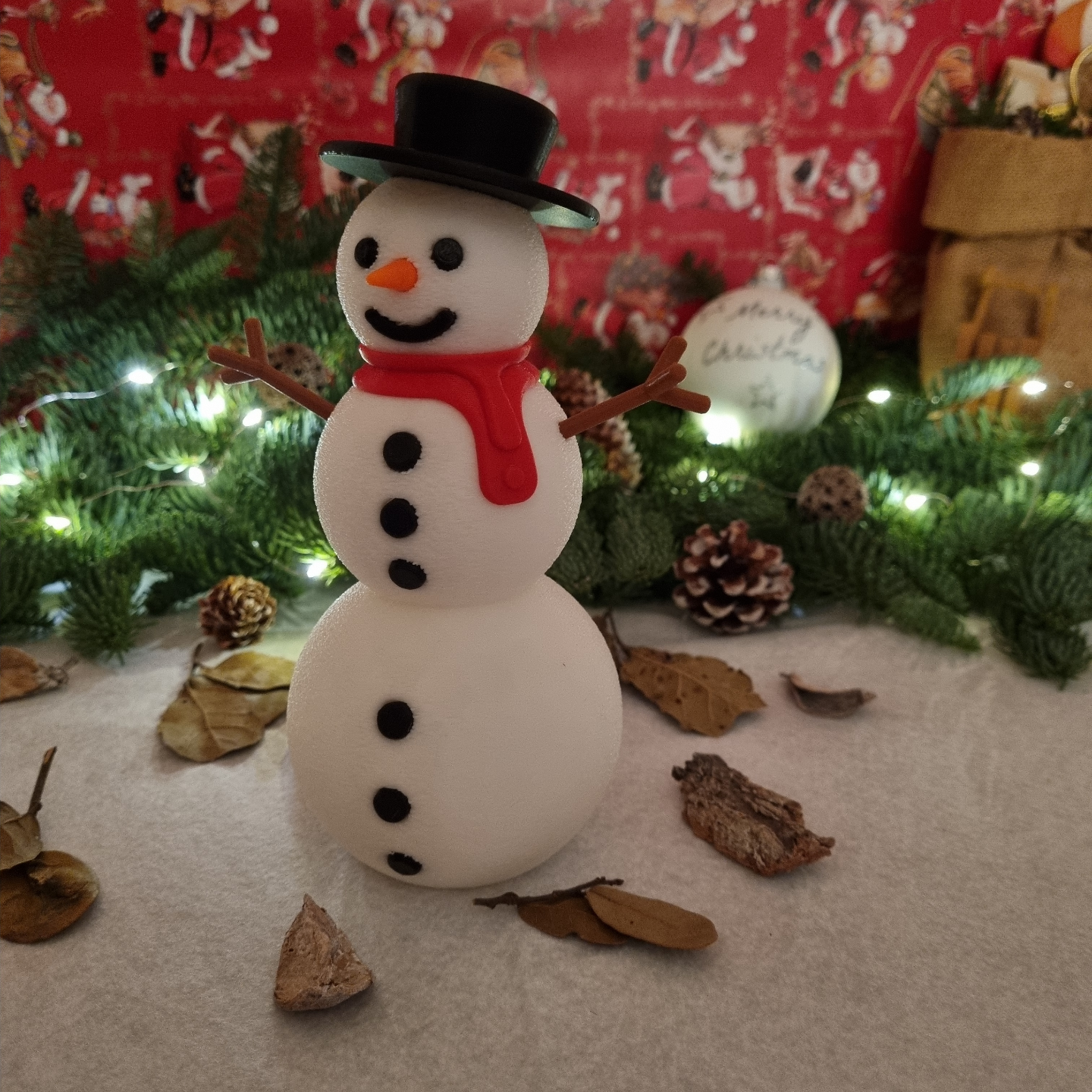 Boneco de Neve Natalino