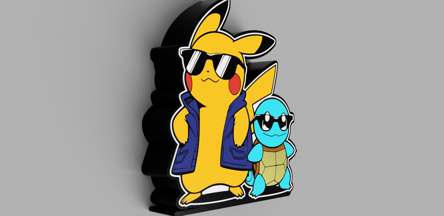 Luminária Dupla Elétrica e Aquática