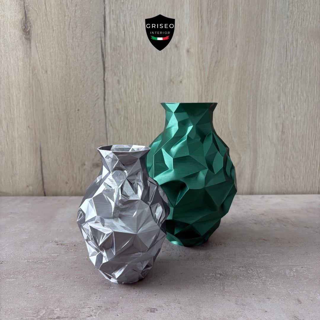 Vaso decorativo geométrico