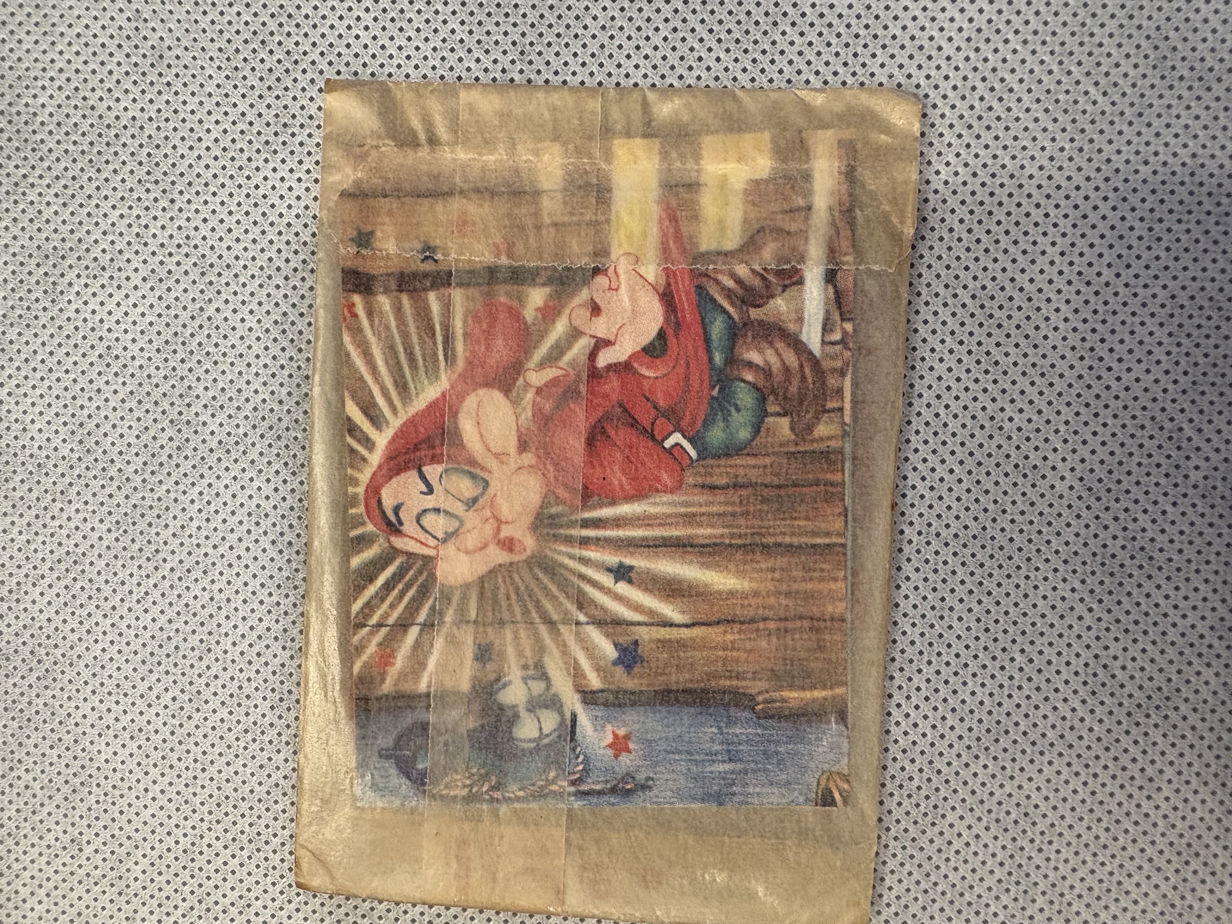 1955 COLLECTION ECLAIR DISNEY SNOW WHITE & THE SEVEN DWARFS UNOPENED PACK FRENCH