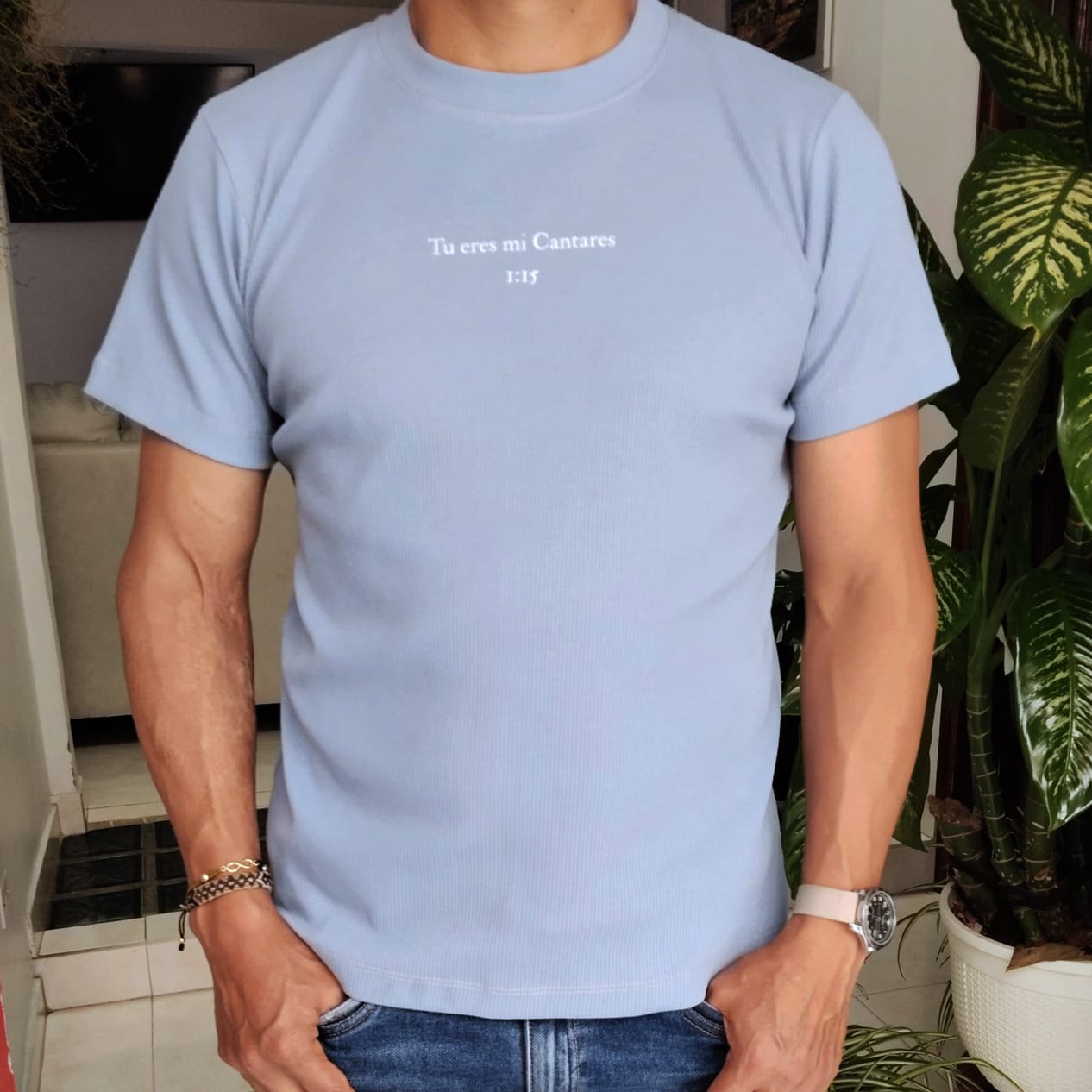 Camiseta para hombre "Cantares 1:15"