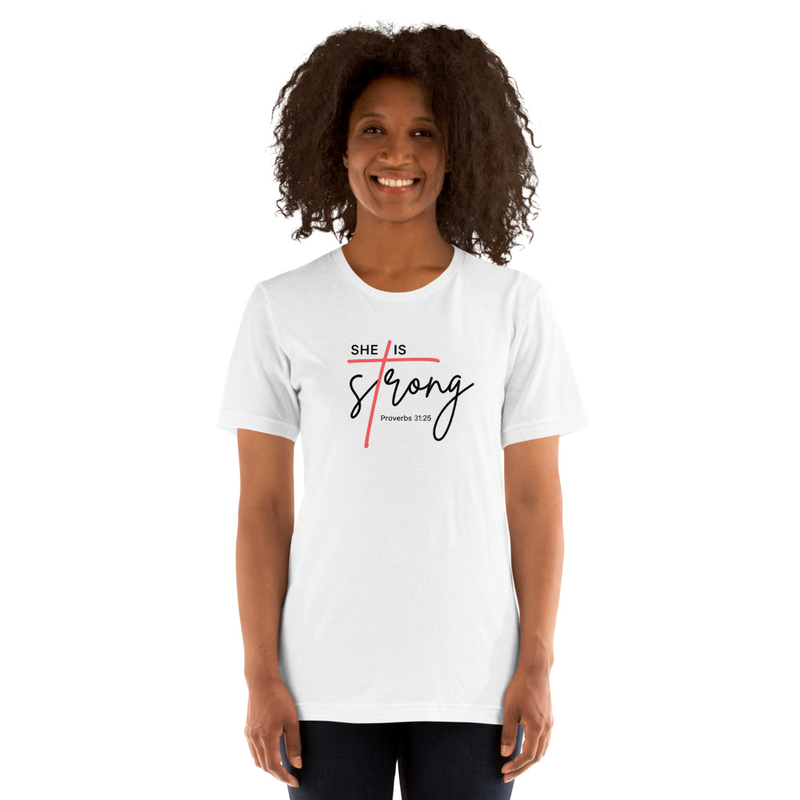 Proverbs 31:25 Female T-shirt