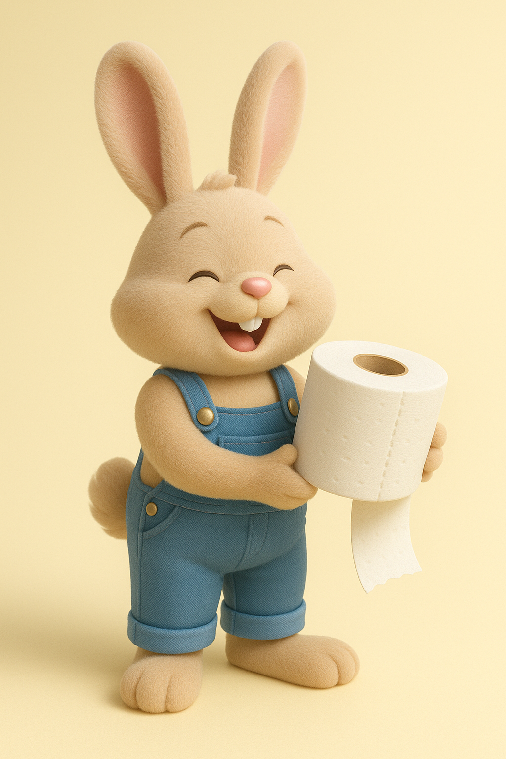 “Hoppy Bathroom Bunny