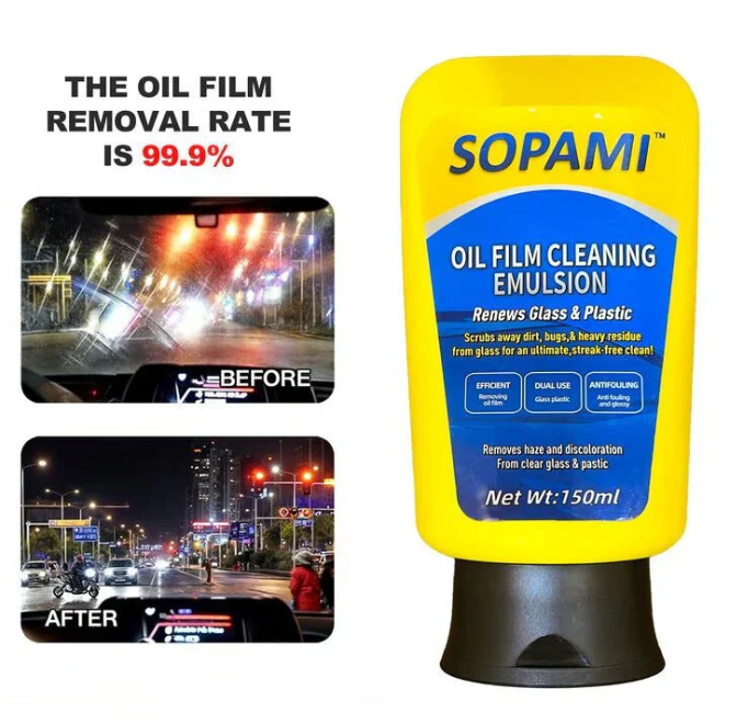 Car Oil Film Cleaning