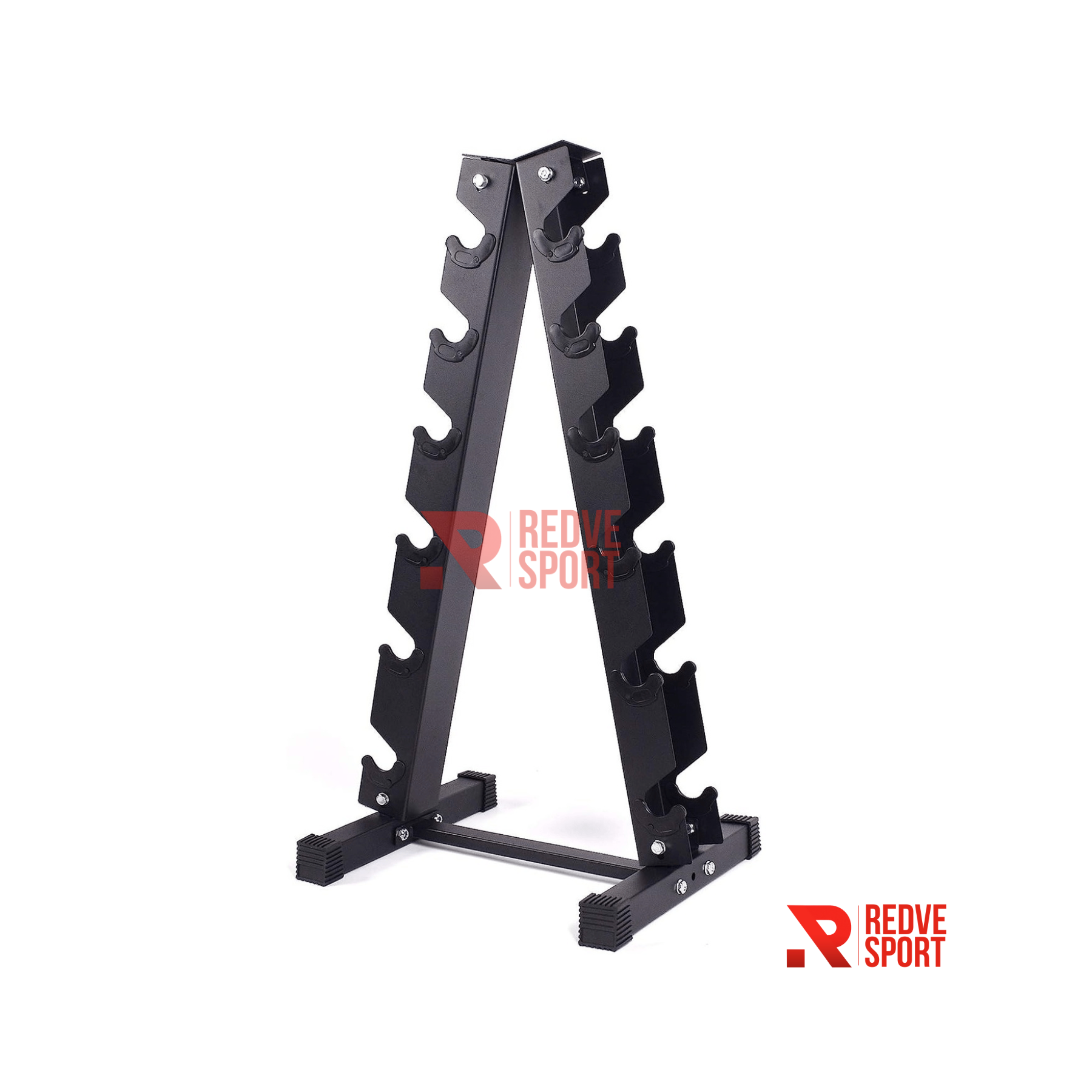 Soporte para mancuernas en forma de A