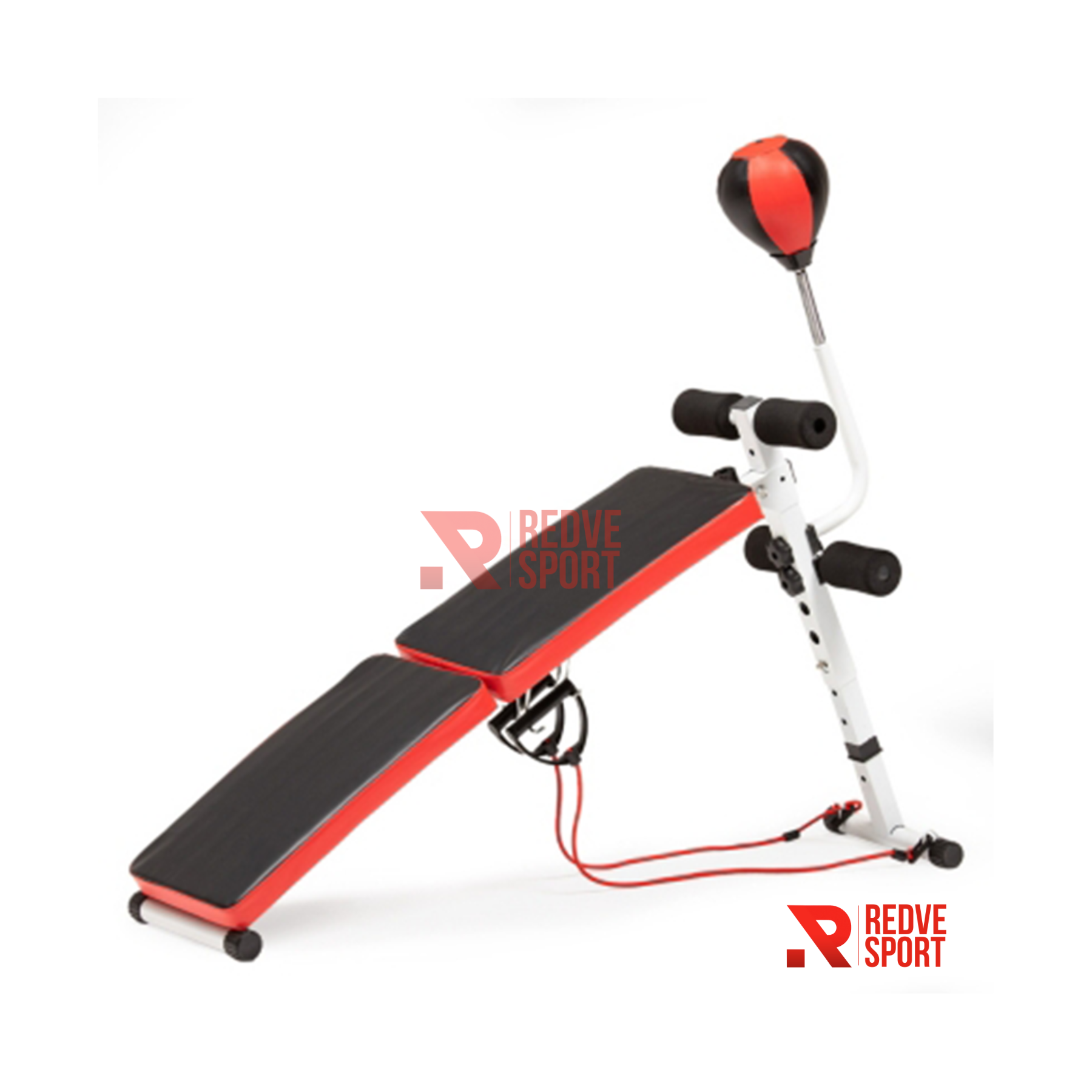 Banca abdominal con pera