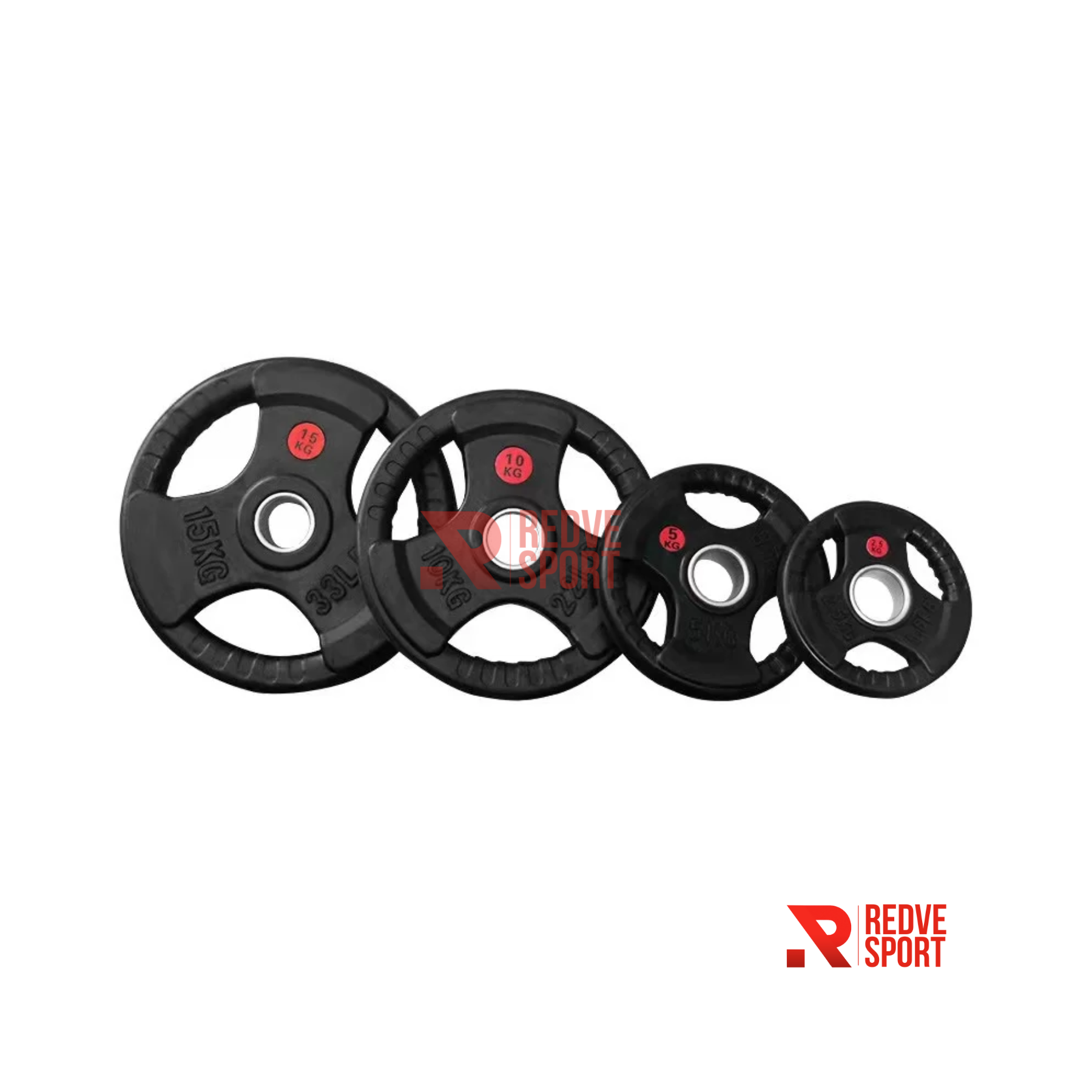 Disco olímpico de caucho