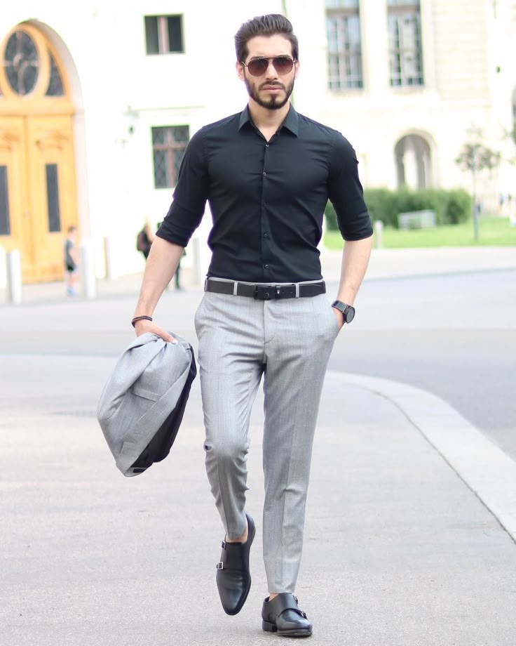Men's Slim Fit Dress Shirt