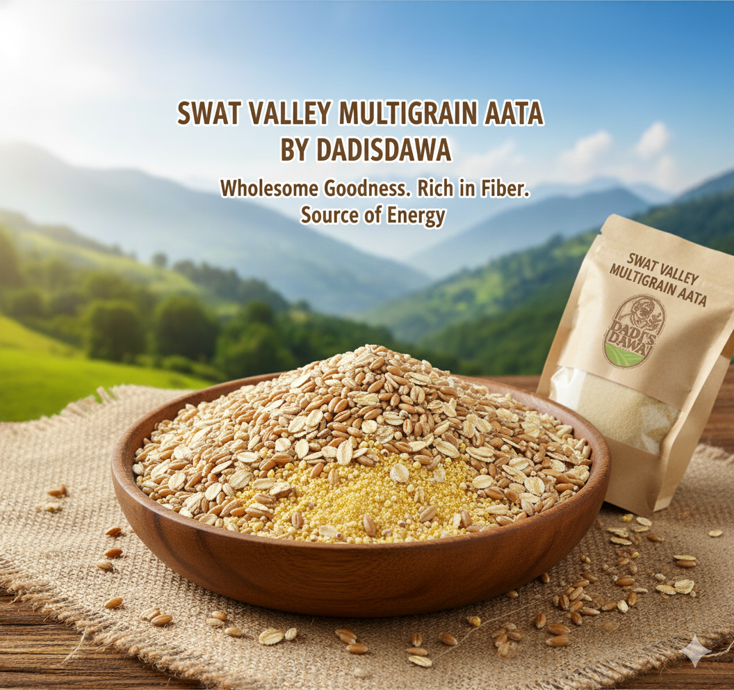 Swat Valley Multigrain Aata 1kg