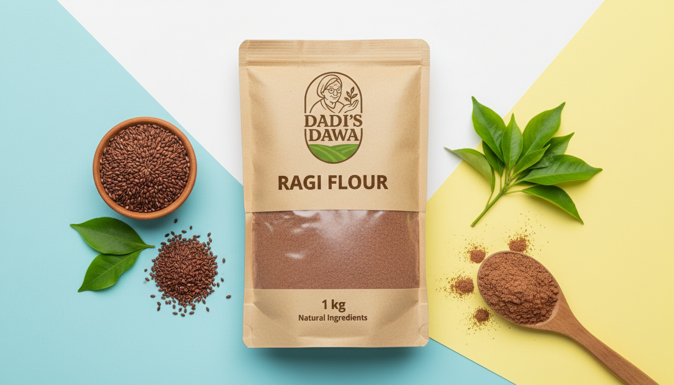 Ragi Flour (راگی کا آٹا) - Finger Millet Flour / Packed with Nutrients