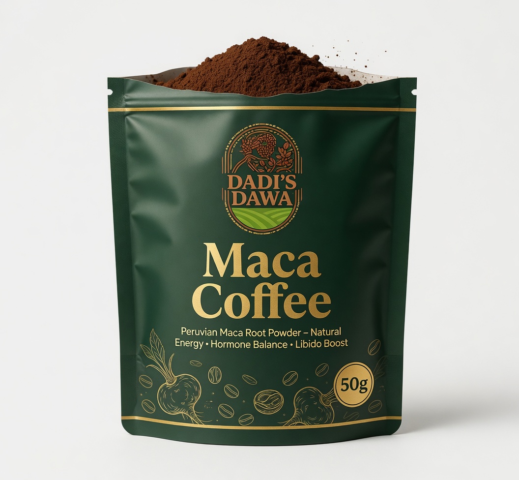 Maca Coffee | Premium Peruvian Maca Root Coffee – Natural Energy, Hormone Balance & Vitality Booster