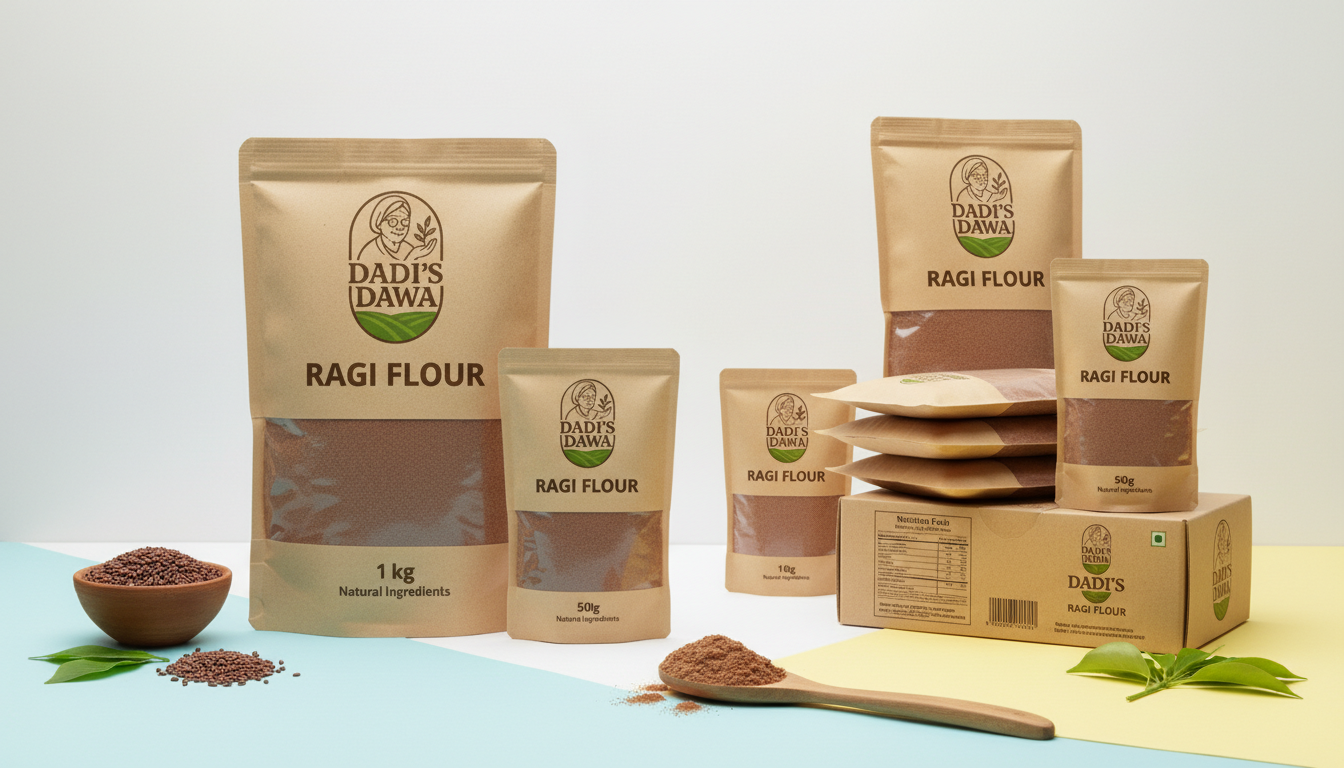 Ragi Flour (راگی کا آٹا) - Finger Millet Flour / Packed with Nutrients