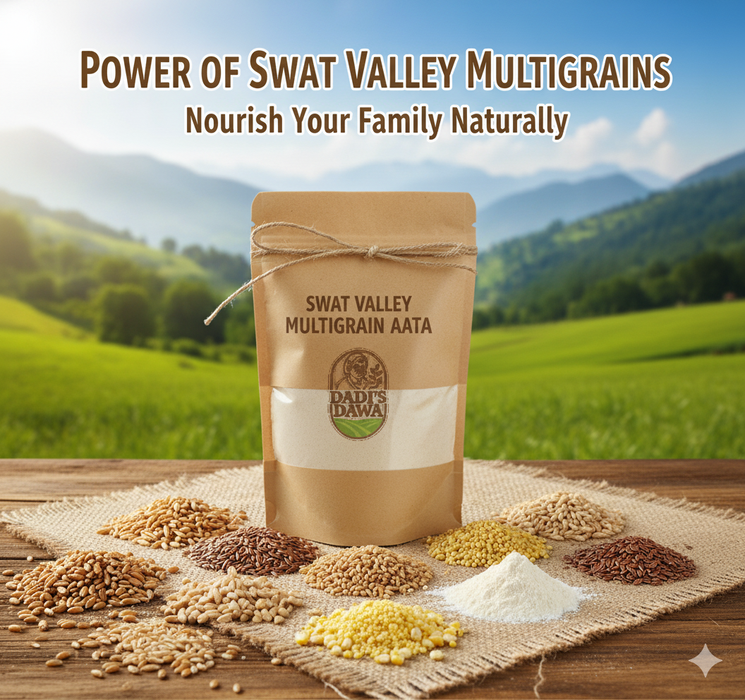Swat Valley Multigrain Aata 1kg