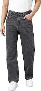 Men's Black Denim Jeans