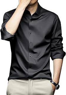 Men's Black Dress Shirt