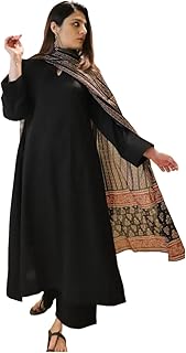 Elegant Black Anarkali Suit