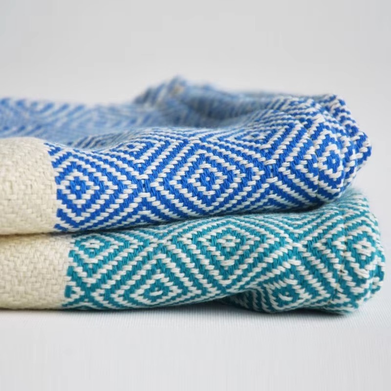 Turkish Cotton Sauna Towel with Tassels