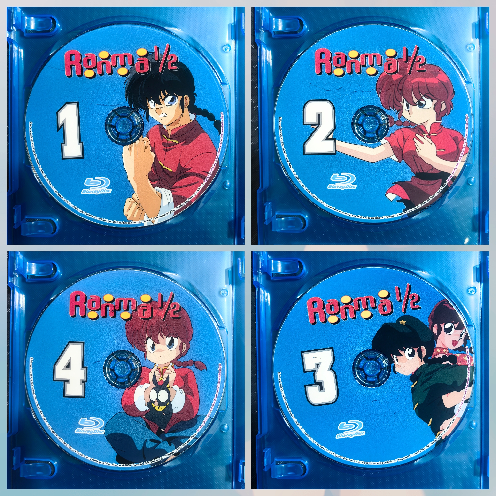 Ranma 1/2 Serie Completa Español Latino Bluray