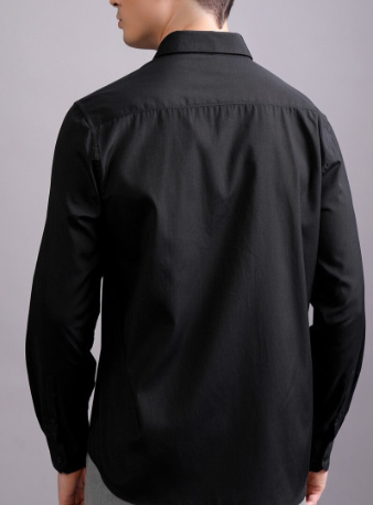Men's Black Formal Shirt